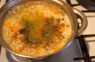 Суп из куриных бедрышек