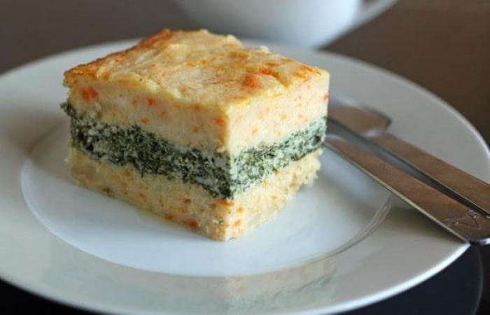 Вторые блюда для маленьких детей - Картофельная запеканка с курицей и шпинатом