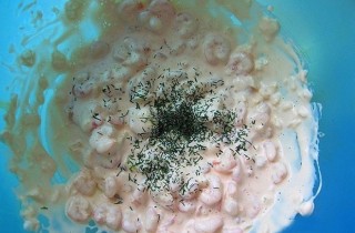 Цукини с креветками