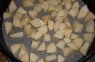 Грушевый пирог из рисовой муки