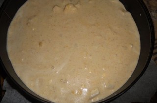 Грушевый пирог из рисовой муки