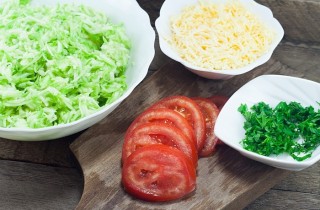 Пирог из кабачков