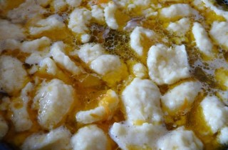 Куриный суп с галушками