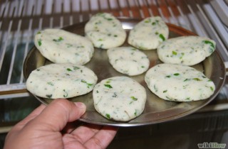 Картофельные котлеты с зеленью
