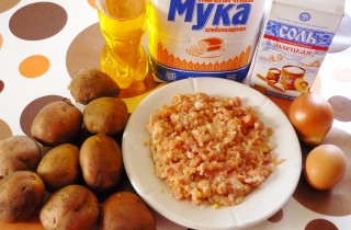 Картофельные зразы с мясным фаршем
