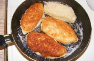 Картофельные зразы с мясом и грибами