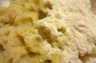 Картофельные зразы с шампиньонами