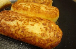 Картофельные зразы с шампиньонами