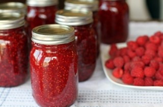 Малиновое варенье с медом