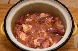 Медово-горчичный маринад из шашлыка
