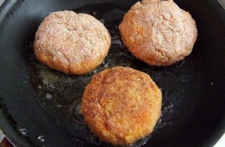 Морковные котлеты на скорую руку