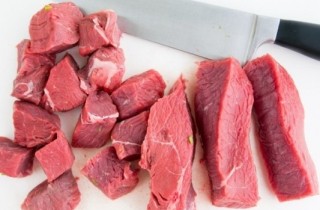 Шашлык из говядины с овощами