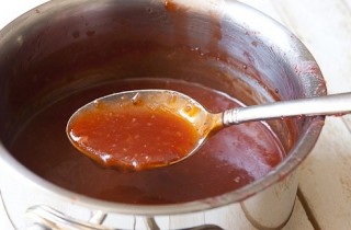 Клубничный соус для куриного шашлыка