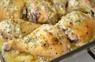 Куриные ножки в сметанном маринаде