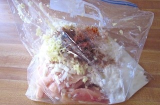 Куриный шашлык по-индийски