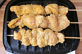 Куриный шашлык по-индийски