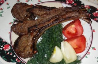 Шашлык из баранины по-узбекски
