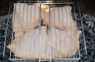 Шашлык из куриных бедрышек