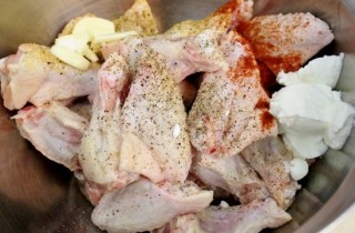 Запеченные куриные крылышки