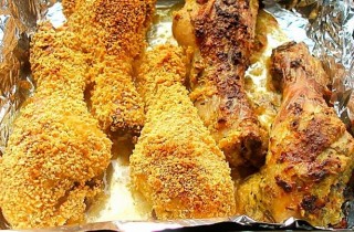Запеченные куриные ножки с хрустящей корочкой