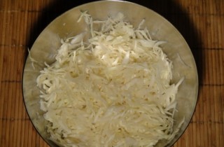 Ленивый капустный пирог
