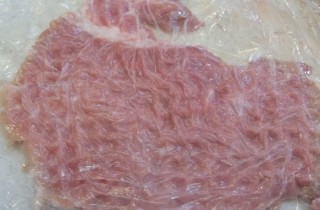Отбивные из свинины по-французски с шампиньонами