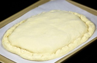 Пирог из красной рыбы