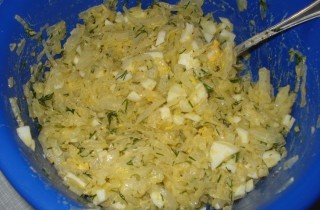Пирог с капустой на кефире