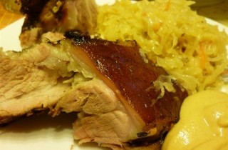 Свиная рулька в пиве