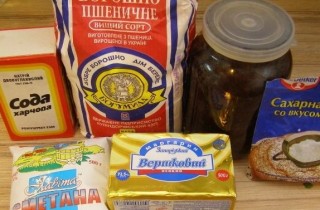 Домашние рогалики с повидлом