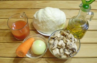Жареные пирожки с капустой и грибами