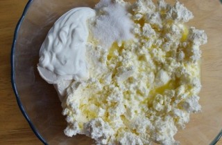 Творожная пасха со сгущенным молоком