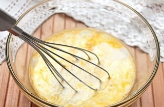 Блины заварные на кефире