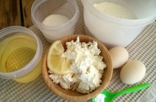 Пончики из творога