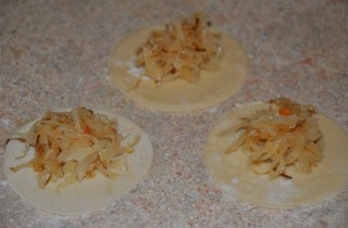 Вареники с капустой и картошкой