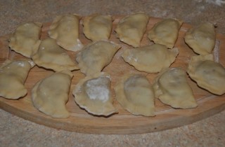 Вареники с капустой и картошкой
