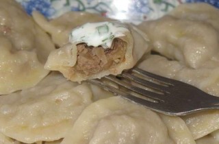 Вареники с квашеной капустой фаршем