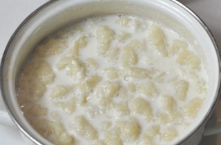 Молочный суп с клецками