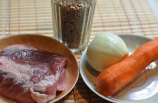 Гречка с мясом в мультиварке