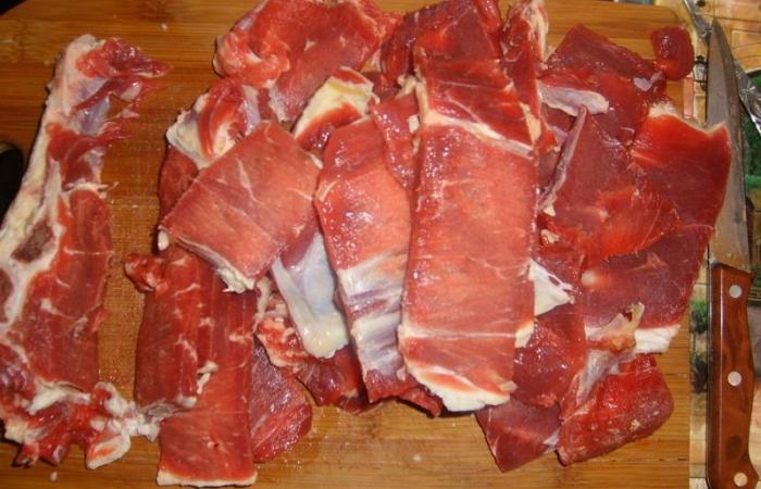 Мясо по-французски говядина рецепт