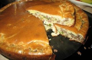 Пирог с мясом и капустой - фото шага 7