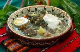 Суп со щавелем - фото шага 11