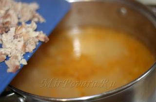 Фасолевый суп с мясом и овощами - фото шага 18