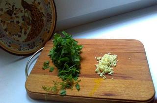 Ароматное масло для канапе - фото шага 1