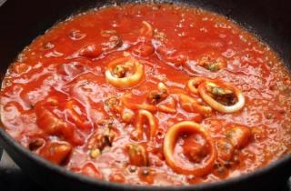 Паста с морепродуктами - фото шага 3