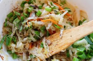 Пирожки с капустой 