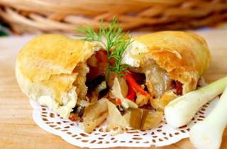 Пирожки с капустой 