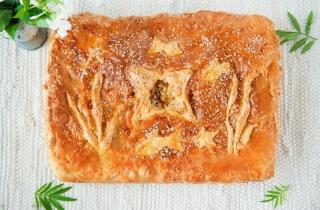 Рыбный пирог с рисом из дрожжевого теста - фото шага 14