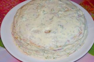 Тортик из кабачков - фото шага 6