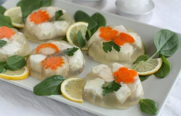 Заливное из судака - пошаговый рецепт с фото Заливное из судака - пошаговый рецепт с фото